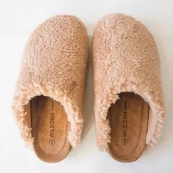 Stella Shoes Matcha Shearling Clog