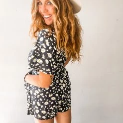 Lush Clothing Navy Daisy Jumpsuit 11 Lush Clothing Navy Daisy Jumpsuit
