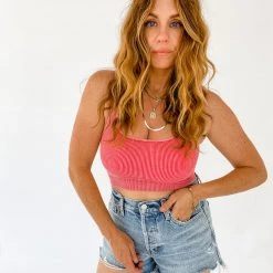 Zenana Sun Seeker Cropped Tank Clothing