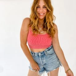 Zenana Sun Seeker Cropped Tank Clothing