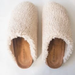 Stella Shoes Matcha Shearling Clog