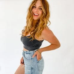 Zenana Sun Seeker Cropped Tank Clothing