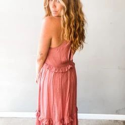 Listicle Clothing On The Horizon Halter Dress