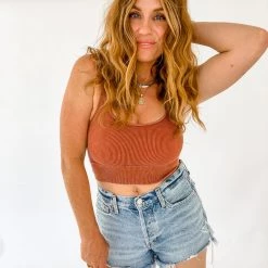 Zenana Sun Seeker Cropped Tank Clothing