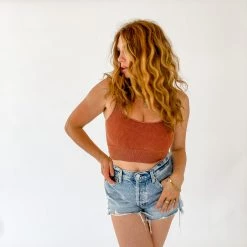 Zenana Sun Seeker Cropped Tank Clothing