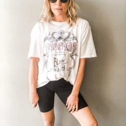 Project Social T Champagne Oversized Tee