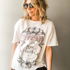 Project Social T Champagne Oversized Tee