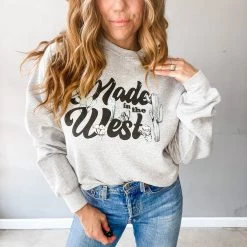 Blume + Co. Clothing Made In The West Sweatshirt