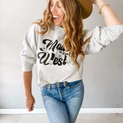 Blume + Co. Clothing Made In The West Sweatshirt