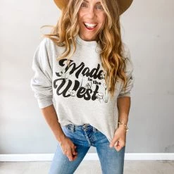 Blume + Co. Clothing Made In The West Sweatshirt