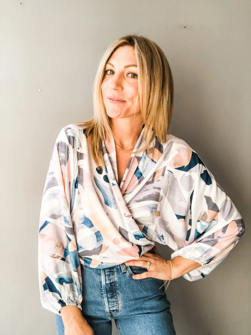 Love Stitch Bright Skies Tie Top Clothing 6 Love Stitch Bright Skies Tie Top Clothing