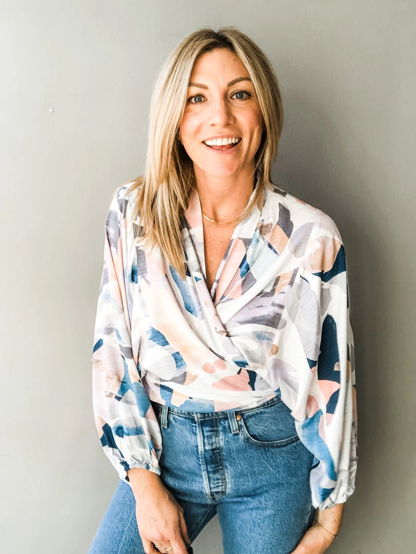 Love Stitch Bright Skies Tie Top Clothing 4 Love Stitch Bright Skies Tie Top Clothing