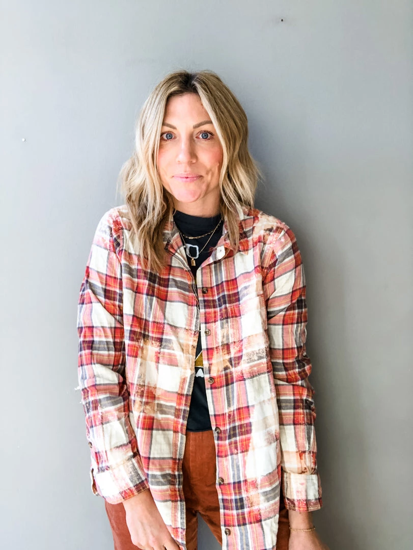 Envy Upcycle Clothing Red Hot Chili Peppers Vintage Band Tee Flannel 2 Envy Upcycle Clothing Red Hot Chili Peppers Vintage Band Tee Flannel