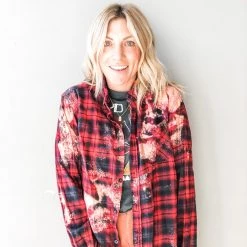 Envy Upcycle The Grateful Dead Vintage Band Tee Flannel