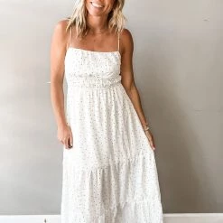 Endless Blu On The Rise Midi Dress Clothing