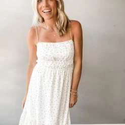 Endless Blu On The Rise Midi Dress Clothing