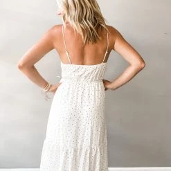 Endless Blu On The Rise Midi Dress Clothing