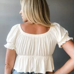 Audrey 3+1 Clothing Malibu Vibes Baby Doll Crop