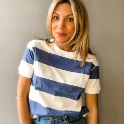 Wishlist Rugby Stripe Tee Clothing