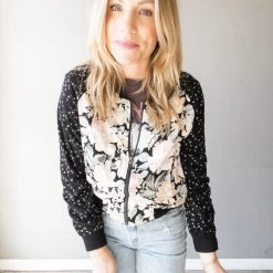 Saltwater Luxe Crossroads Bomber