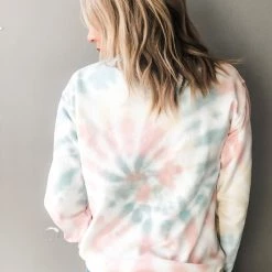 Blume + Co. Mama Knows Best Tie Dye Sweatshirt