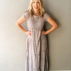 Listicle Hazy Skies Tiered Maxi Dress 7 Listicle Hazy Skies Tiered Maxi Dress