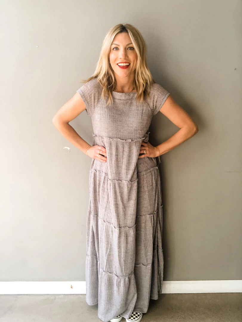 Listicle Hazy Skies Tiered Maxi Dress 3 Listicle Hazy Skies Tiered Maxi Dress