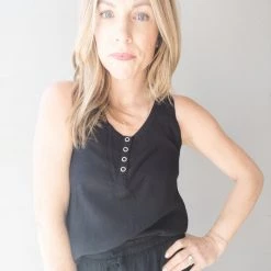 Chaser Brand Clothing Chaser Heirloom Henley Tank