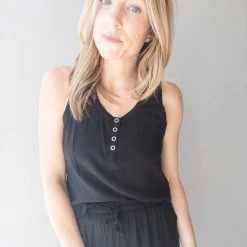 Chaser Brand Clothing Chaser Heirloom Henley Tank