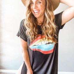 Blue Buttercup Sealed With A Kiss Tunic