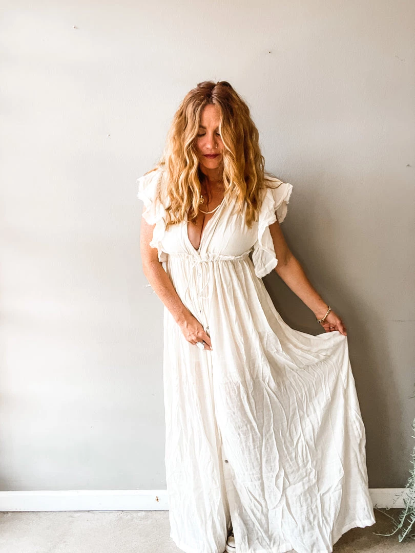 Peach Love California Clothing Rising Sign Maxi Dress 2 Peach Love California Clothing Rising Sign Maxi Dress