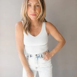 Audrey 3+1 Clothing Knitted Basic Tank 12 Audrey 3+1 Clothing Knitted Basic Tank