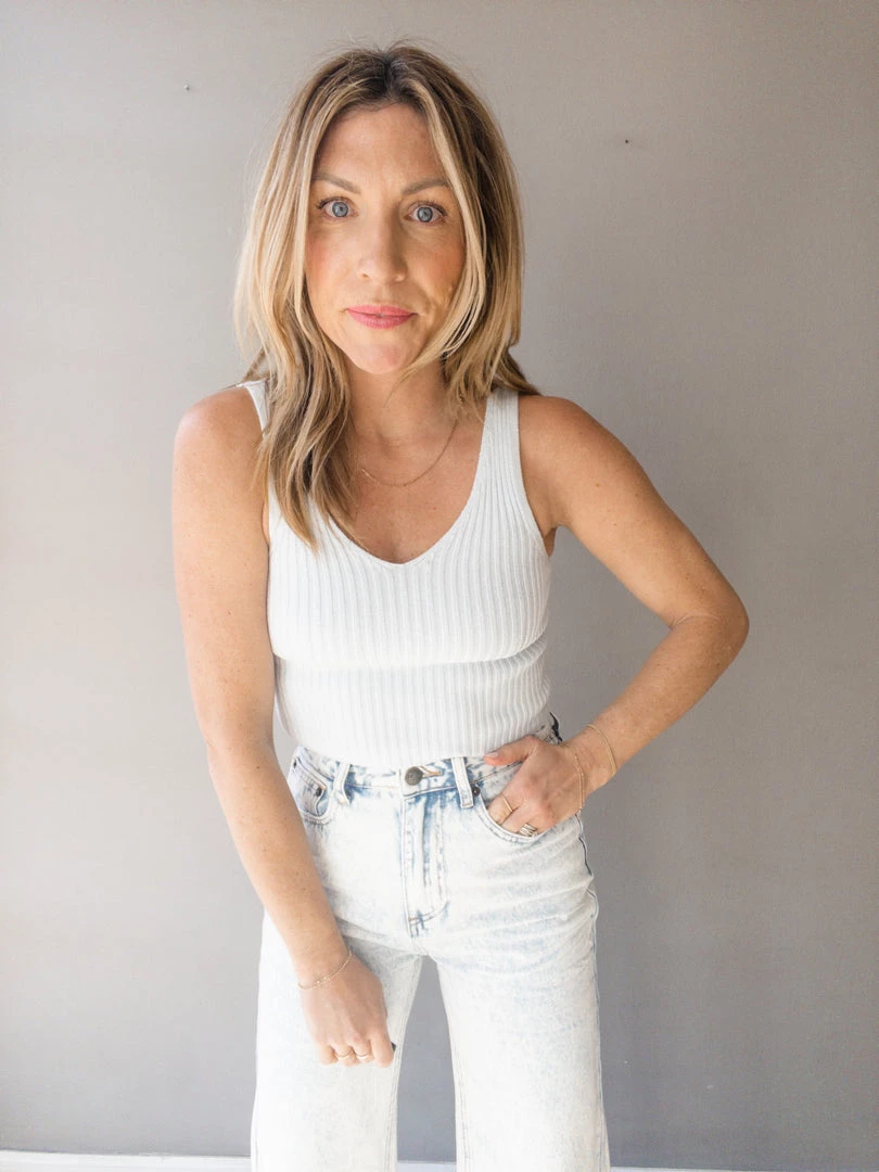 Audrey 3+1 Clothing Knitted Basic Tank 4 Audrey 3+1 Clothing Knitted Basic Tank