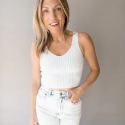 Audrey 3+1 Clothing Knitted Basic Tank