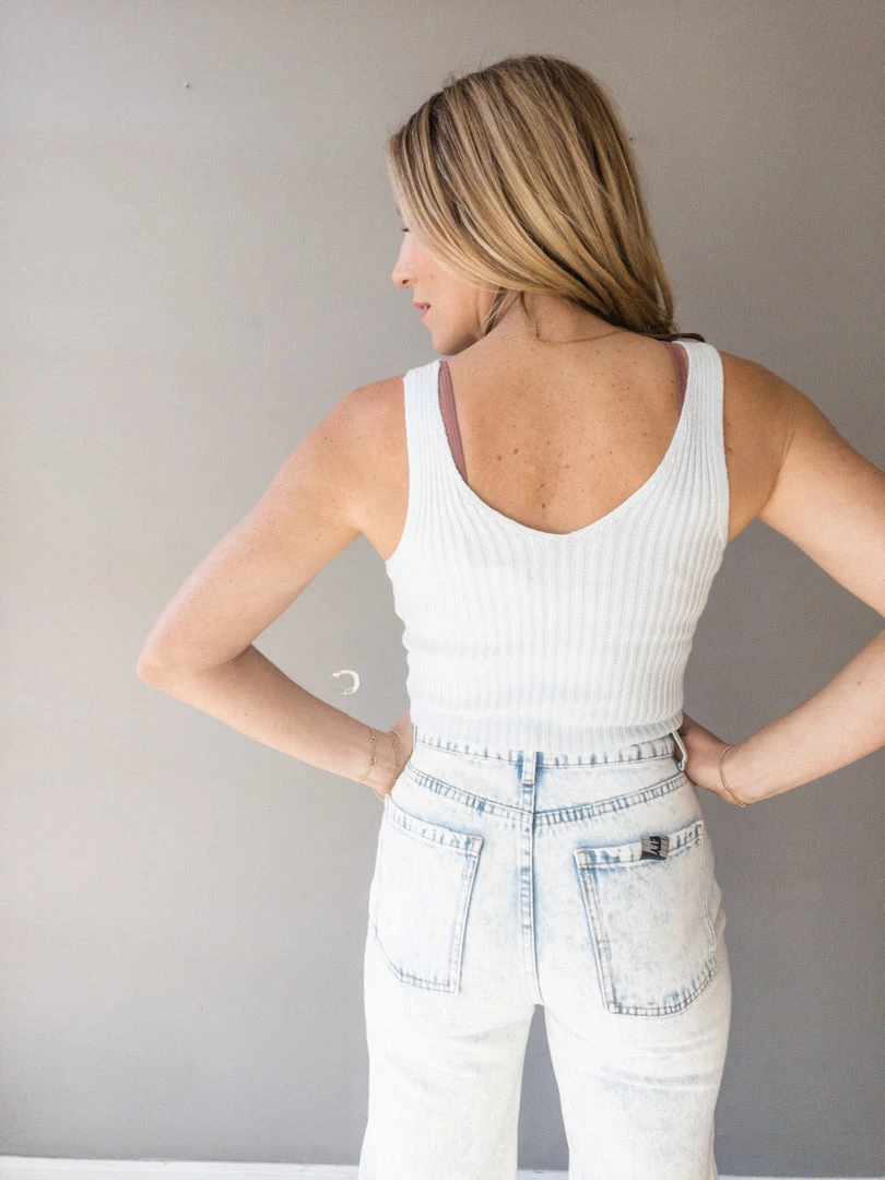 Audrey 3+1 Clothing Knitted Basic Tank 5 Audrey 3+1 Clothing Knitted Basic Tank