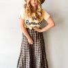 Listicle Clueless Plaid Maxi Skirt Clothing