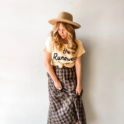 Listicle Clueless Plaid Maxi Skirt Clothing