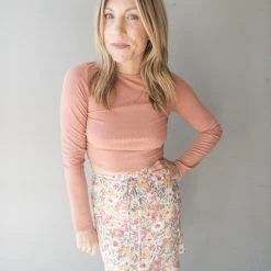 Audrey 3+1 Clothing On The Rise Floral Skirt