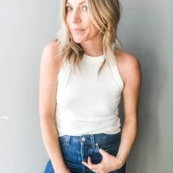 Clothing Project Social T Perry Rib Tank