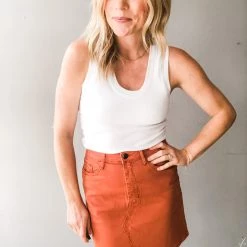 Listicle Walk Away Mini Skirt Clothing