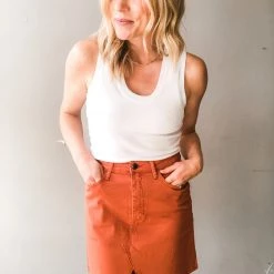 Listicle Walk Away Mini Skirt Clothing