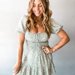 Mable Clothing Summertime Sage Mini Dress