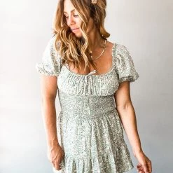 Mable Clothing Summertime Sage Mini Dress