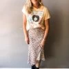 Audrey 3+1 Clothing Time To Roar Slip Skirt