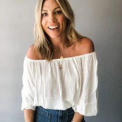 La Miel Clothing La Paz Off The Shoulder Top