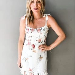 Audrey 3+1 Clothing Sweetheart Vintage Floral Mini Dress