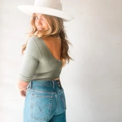 Audrey 3+1 Clothing Coastline Crop Top