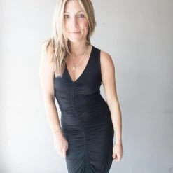 Project Social T Clothing Jahla Ruched Mini Dress