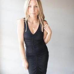 Project Social T Clothing Jahla Ruched Mini Dress