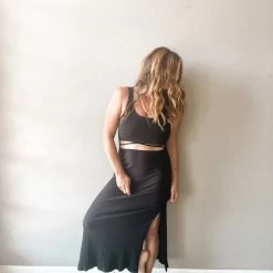 Peach Love California Miami Nights Midi Dress